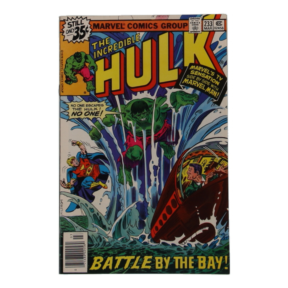 1979 "The Incredible Hulk" Issue #233 Marvel Comic Book at PristineAuction.com