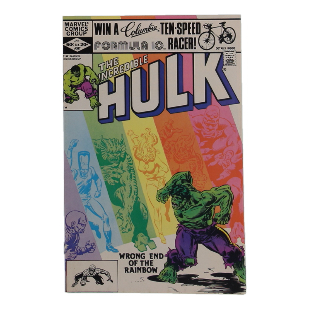 1982 "The Incredible Hulk" Issue #267 Marvel Comic Book at PristineAuction.com