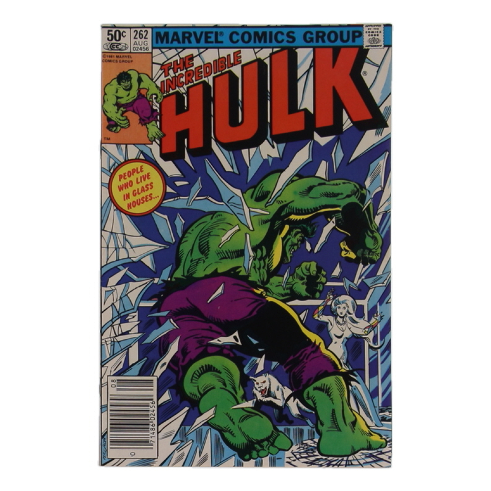 1981 "The Incredible Hulk" Issue #262 Marvel Comic Book at PristineAuction.com