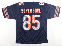 1985 Bears World Champions Jersey Team-Signed by (17) with Mike Singletary, Dan Hampton, Tom Thayer, Mark Bortz  (JSA) at PristineAuction.com