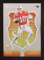 Drake Maye 2024 Select Select Certified Rookies #3 RC at PristineAuction.com