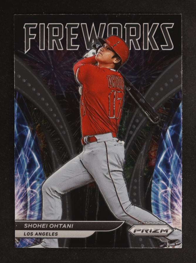 Shohei Ohtani 2022 Panini Prizm Fireworks #3 at PristineAuction.com Shohei Ohtani 2022 Panini Prizm Fireworks #3 at PristineAuction.com