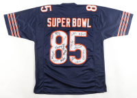 1985 Bears World Champions Jersey Team-Signed by (17) with Mike Singletary, Dan Hampton, Tom Thayer, Mark Bortz  (JSA) at PristineAuction.com