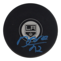 Brandt Clarke Signed Kings Logo Hockey Puck (Beckett) at PristineAuction.com