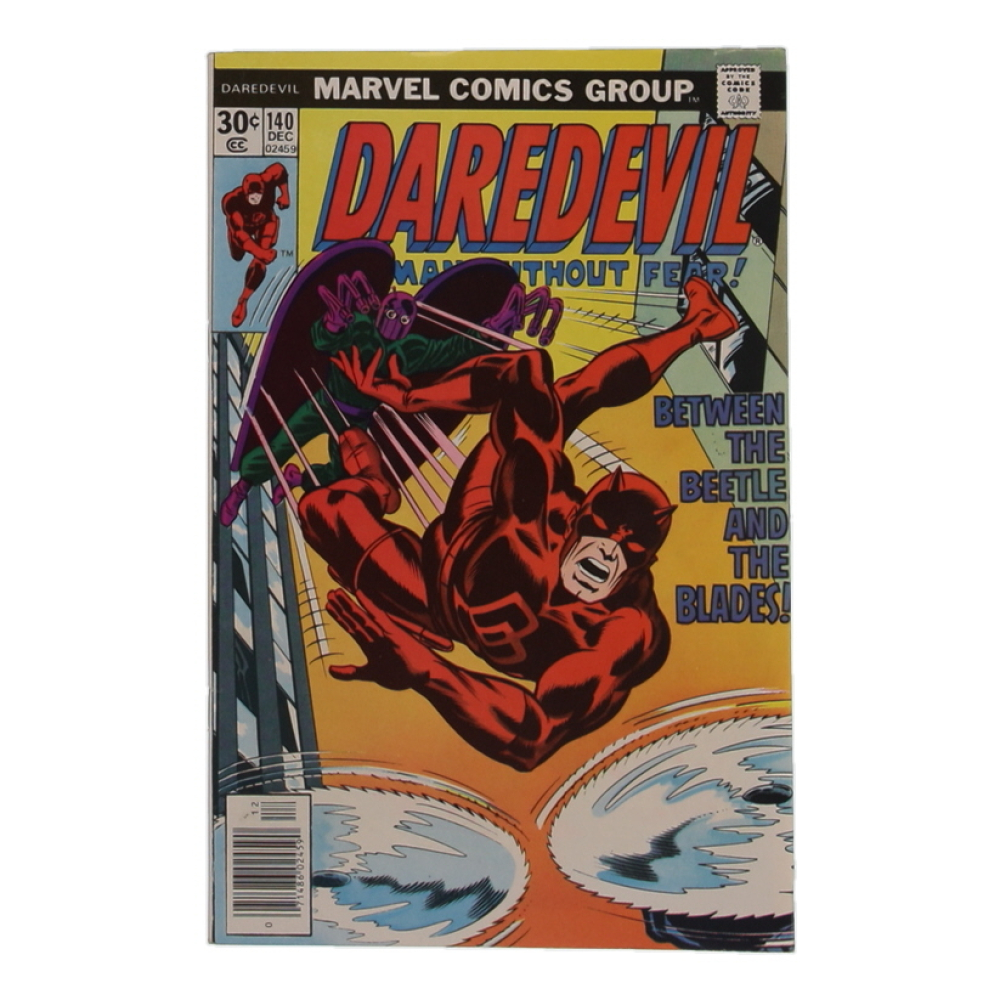 1976 "Daredevil" Issue #140 Marvel Comic Book at PristineAuction.com