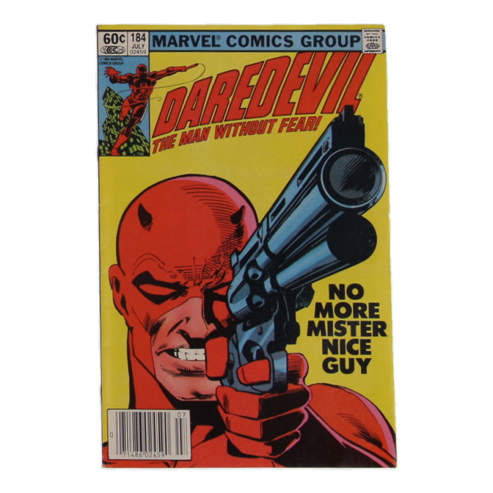 1982 "Daredevil" Issue #184 Marvel Comic Book at PristineAuction.com