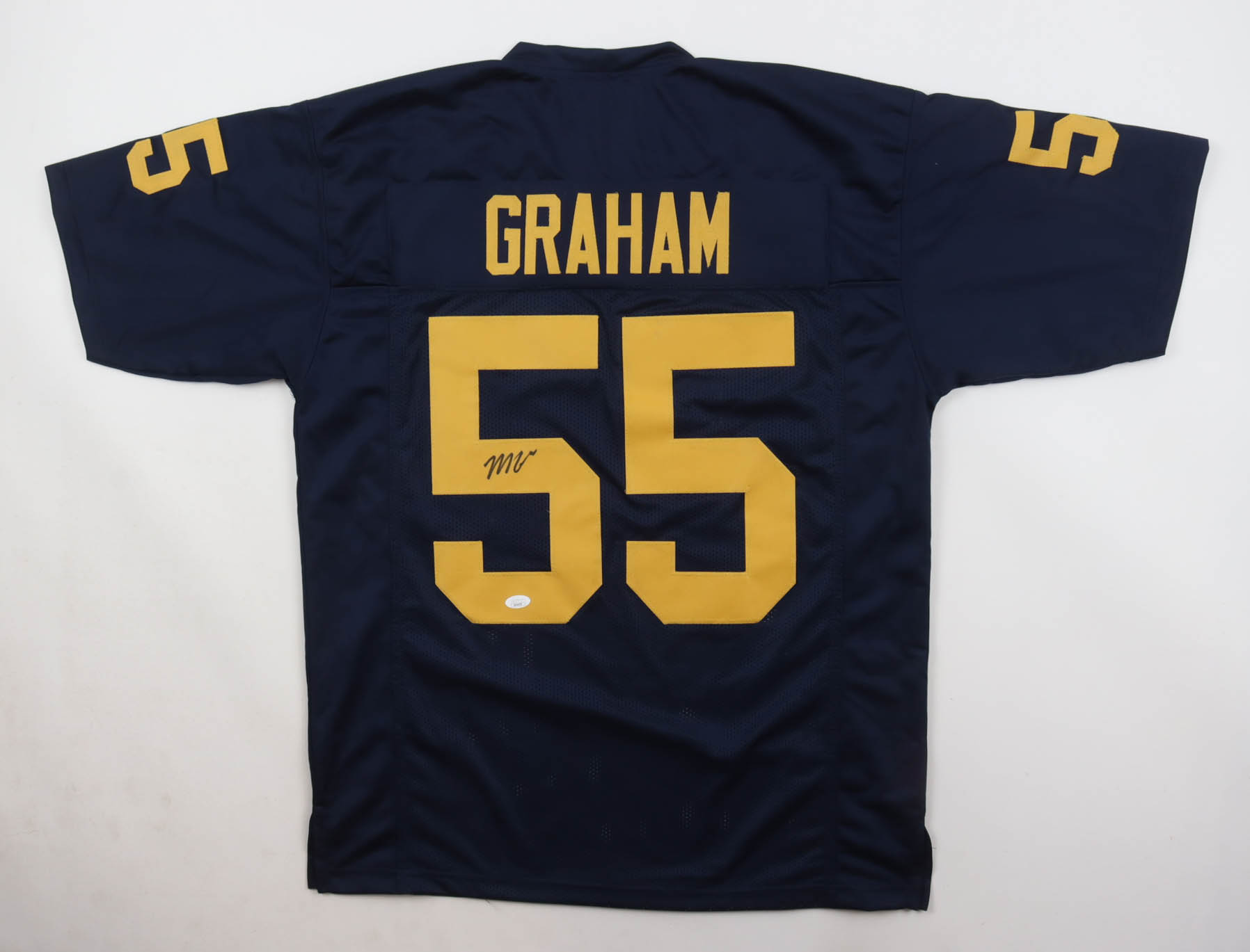 Mason Graham Signed Jersey (JSA) at PristineAuction.com Mason Graham Signed Jersey (JSA) at PristineAuction.com