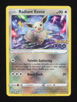 Radiant Eevee 2019-22 Pokemon Sword and Shield Black Star Promos #SWSH230 at PristineAuction.com