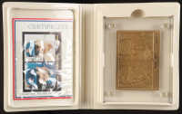 Nolan Ryan LE 1994 Highland Mint Pinnacle 1993 #290 Bronze Card with Original Packaging at PristineAuction.com