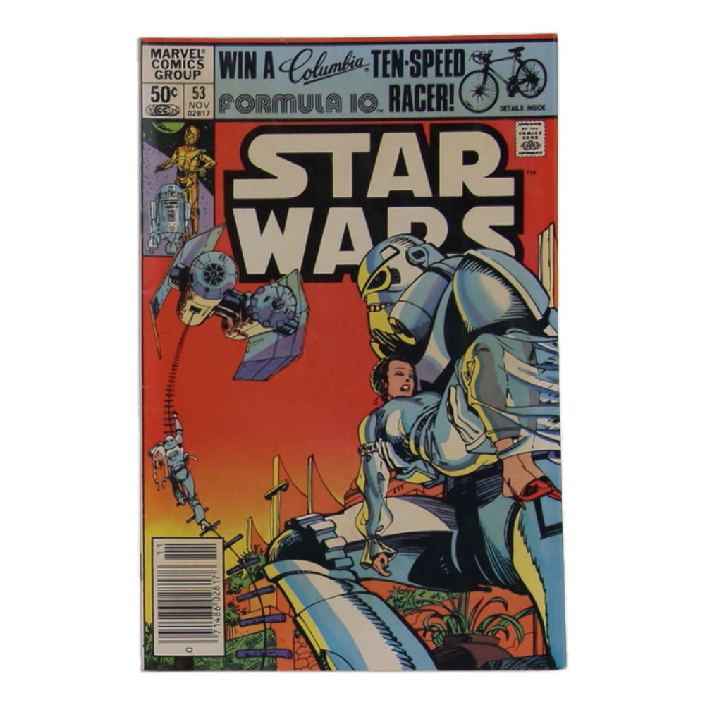 1981 "Star Wars" Issue #53 Marvel Comic Book at PristineAuction.com