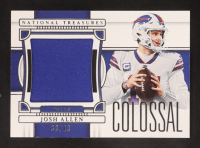 Josh Allen 2022 Panini National Treasures Colossal Materials #1 #30/49 at PristineAuction.com