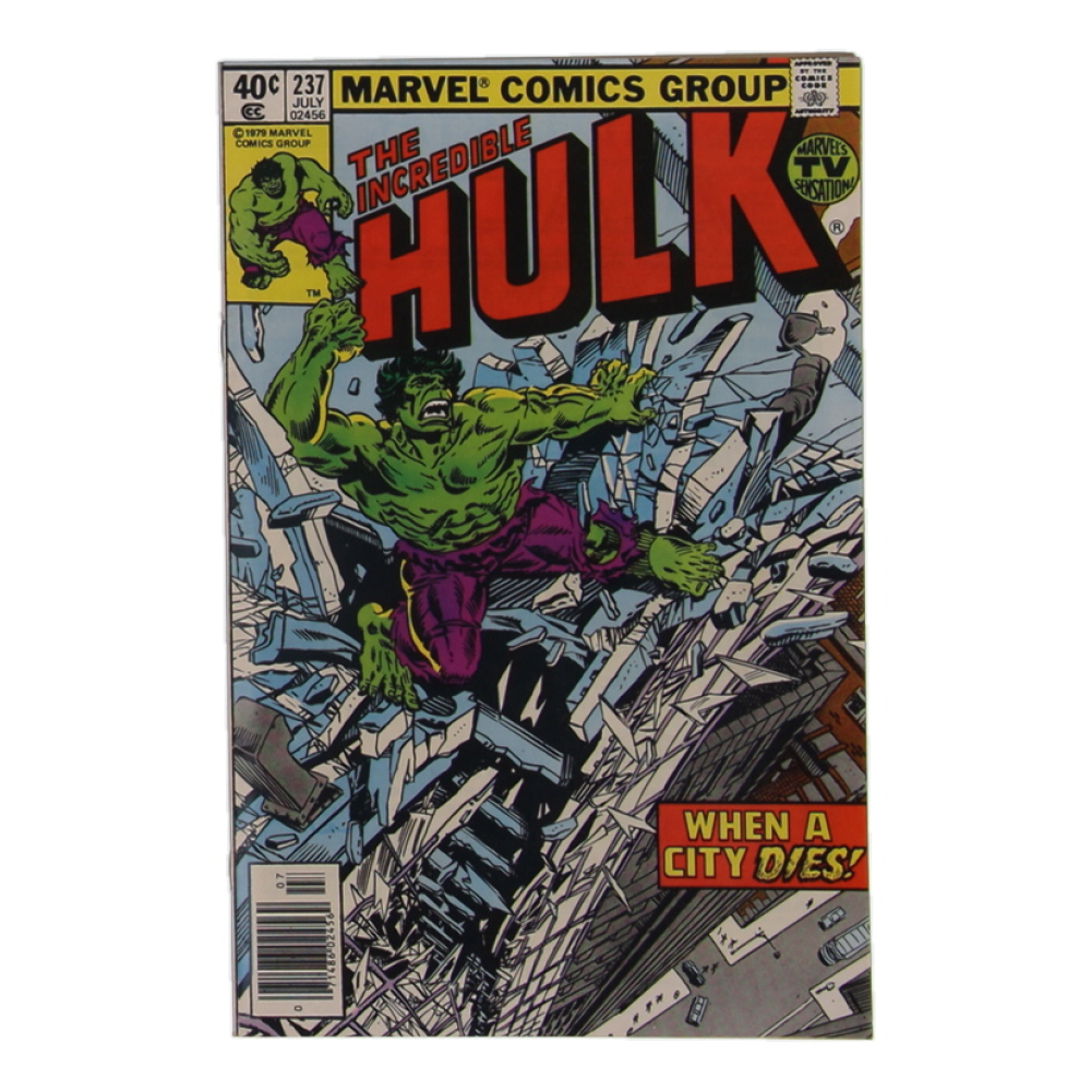 1979 "The Incredible Hulk" Issue #237 Marvel Comic Book at PristineAuction.com