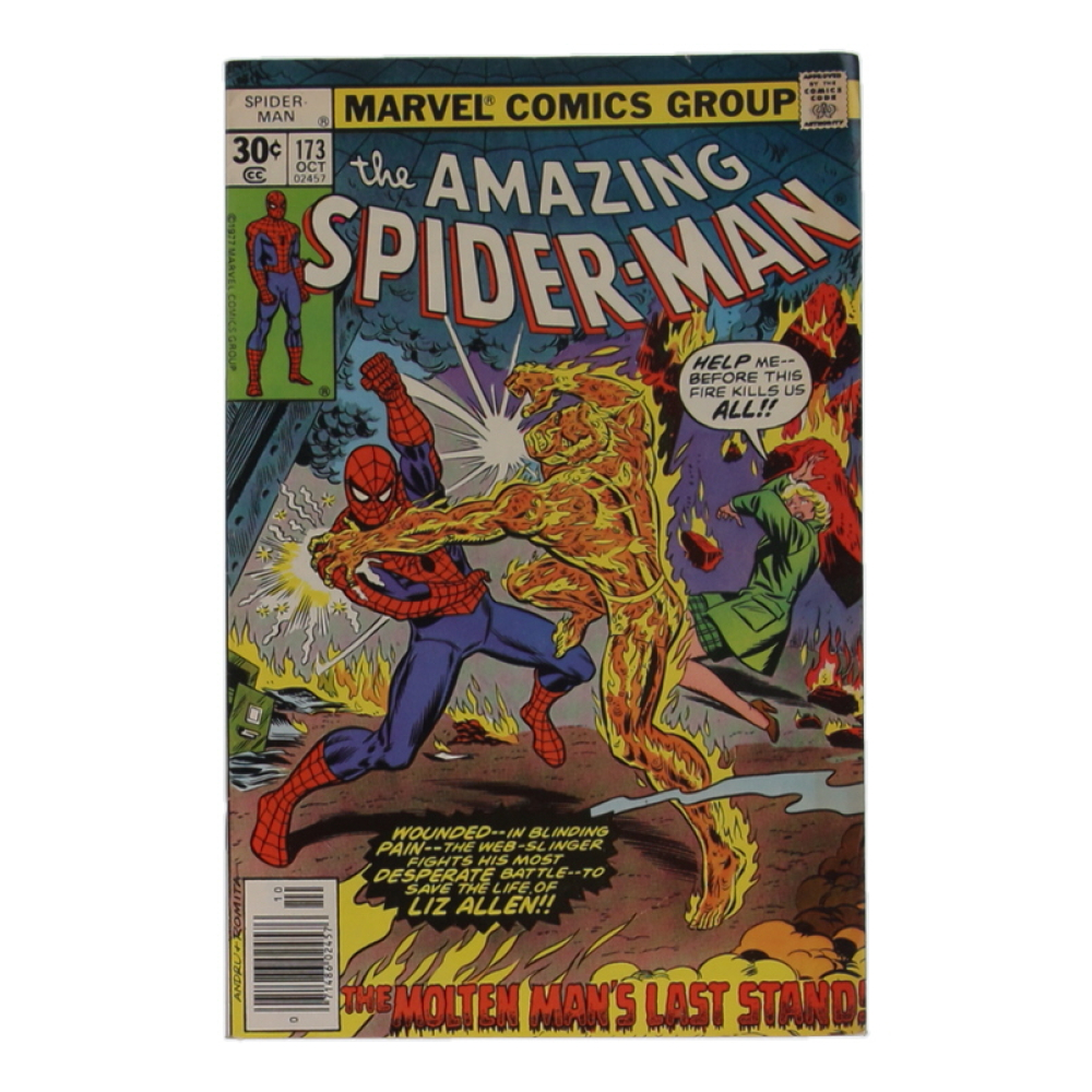 1977 "The Amazing Spider-Man" Issue #173 Marvel Comic Book at PristineAuction.com
