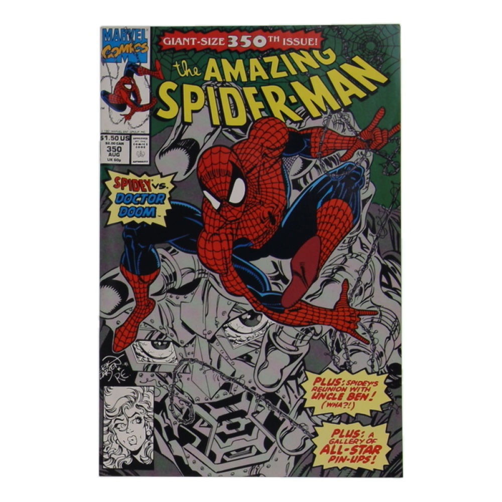 1991 "The Amazing Spider-Man" Issue #350 Marvel Comic Book at PristineAuction.com
