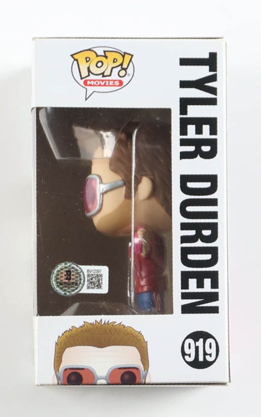 Brad Pitt Signed "Fight Club" #919 Tyler Durden Funko Pop! Vinyl Figure (Beckett) at PristineAuction.com Brad Pitt Signed "Fight Club" #919 Tyler Durden Funko Pop! Vinyl Figure (Beckett) at PristineAuction.com