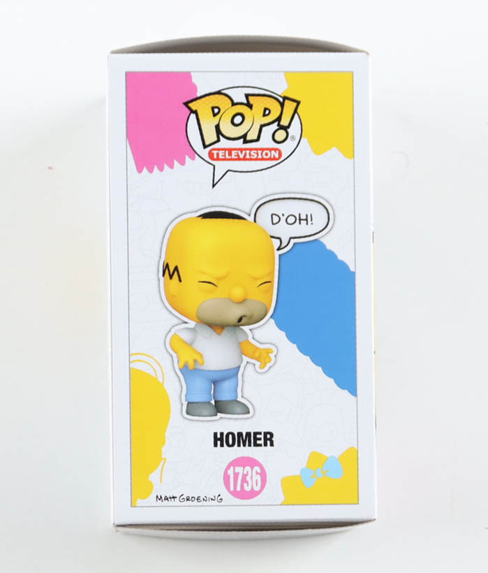 Dan Castellaneta Signed "The Simpsons" #1736 Homer Funko Pop! Vinyl Figure (Beckett) at PristineAuction.com Dan Castellaneta Signed "The Simpsons" #1736 Homer Funko Pop! Vinyl Figure (Beckett) at PristineAuction.com