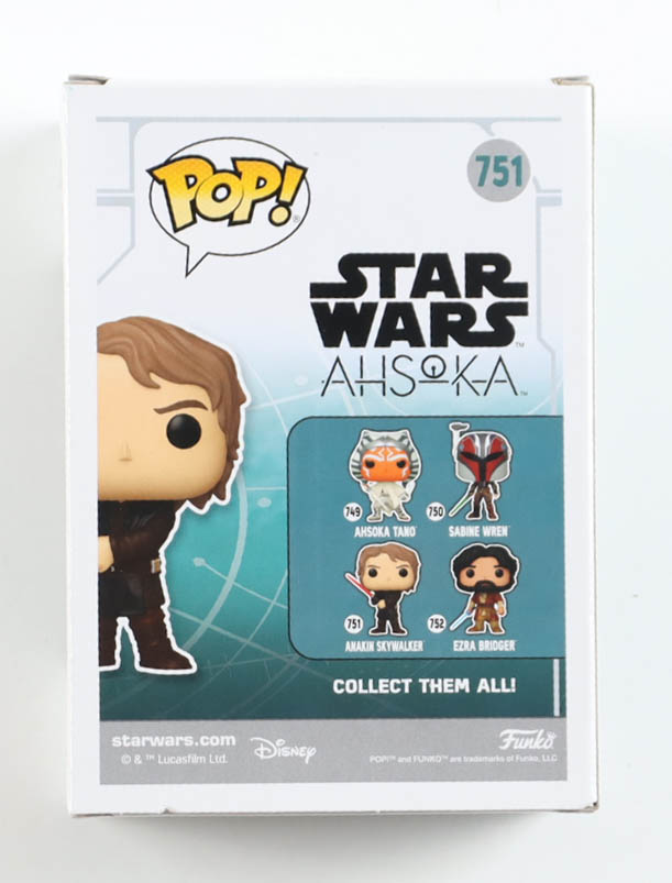 Hayden Christensen Signed "Star Wars: Ahsoka" #751 Anakin Skywalker Bobble-Head Funko Pop! Vinyl Figure (Beckett) at PristineAuction.com Hayden Christensen Signed "Star Wars: Ahsoka" #751 Anakin Skywalker Bobble-Head Funko Pop! Vinyl Figure (Beckett) at PristineAuction.com