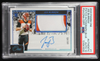 Joe Burrow 2020 Panini One Blue #1 Jersey Autograph RC #44/49 (PSA | Auto Grade 10) at PristineAuction.com