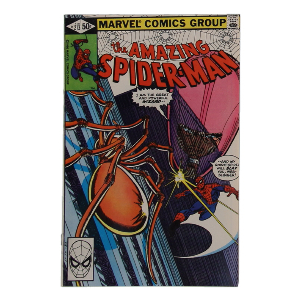 1981 "The Amazing Spider-Man" Issue #213 Marvel Comic Book at PristineAuction.com