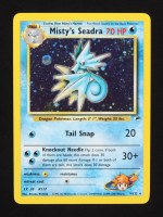 Misty's Seadra 2000 Pokemon Gym Heroes Unlimited #9 Holo at PristineAuction.com