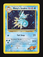 Misty's Seadra 2000 Pokemon Gym Heroes Unlimited #9 Holo at PristineAuction.com