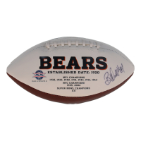 Bobby Wade Signed Bears Logo Football (Beckett) at PristineAuction.com