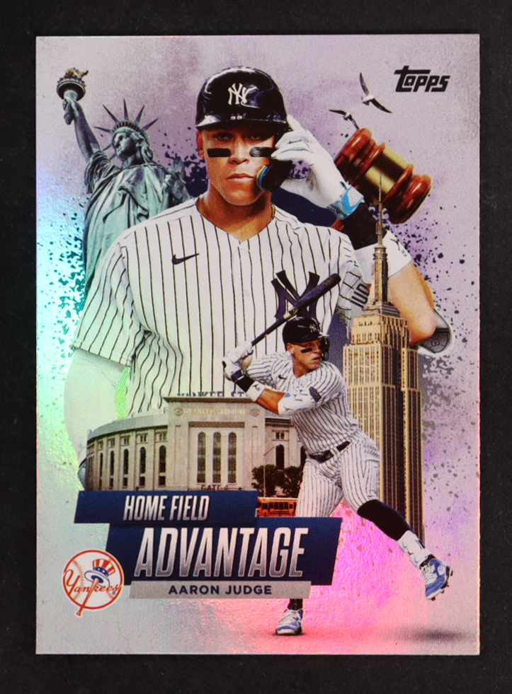 Aaron Judge 2025 Topps Home Field Advantage #HA1 at PristineAuction.com Aaron Judge 2025 Topps Home Field Advantage #HA1 at PristineAuction.com