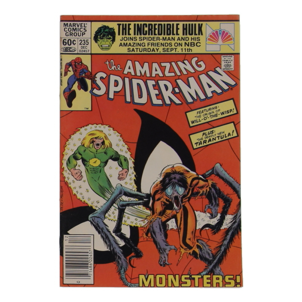 1982 "The Amazing Spider-Man" Issue #235 Marvel Comic Book at PristineAuction.com