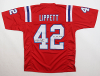 Ronnie Lippett Signed Jersey Inscribed "85 AFC Champs" (JSA) at PristineAuction.com