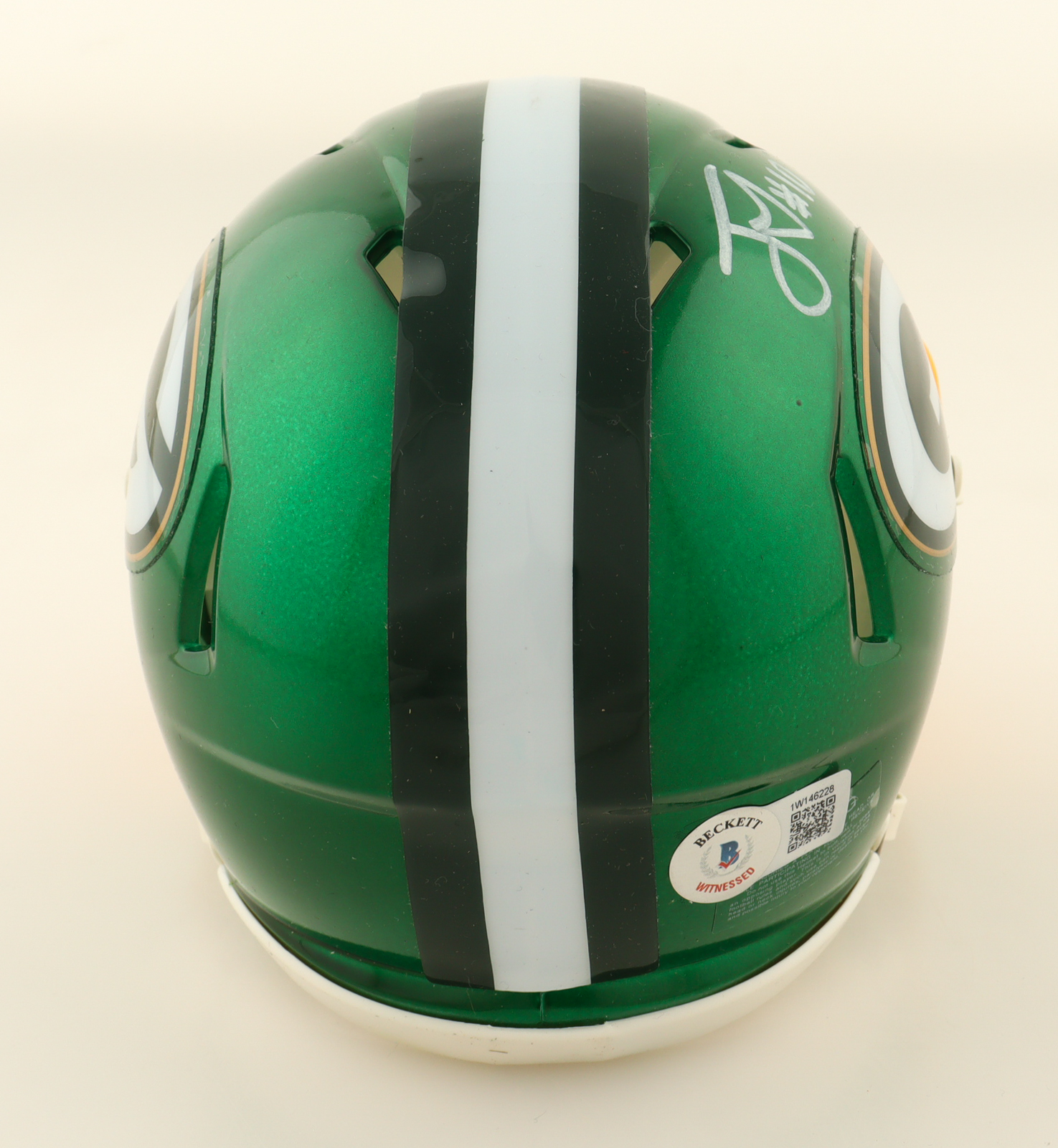 Jordan Love Signed Packers Flash Alternate Speed Mini Helmet (Beckett) at PristineAuction.com Jordan Love Signed Packers Flash Alternate Speed Mini Helmet (Beckett) at PristineAuction.com