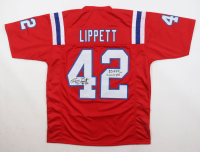 Ronnie Lippett Signed Jersey Inscribed "85 AFC Champs" (JSA) at PristineAuction.com
