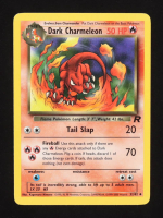 Dark Charmeleon 2000 Pokemon Team Rocket Unlimited #32 at PristineAuction.com