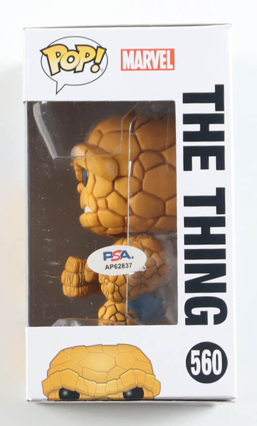 Michael Chiklis Signed "Fantastic Four" #560 The Thing Bobble-Head Funko Pop! Vinyl Figure (PSA) at PristineAuction.com Michael Chiklis Signed "Fantastic Four" #560 The Thing Bobble-Head Funko Pop! Vinyl Figure (PSA) at PristineAuction.com