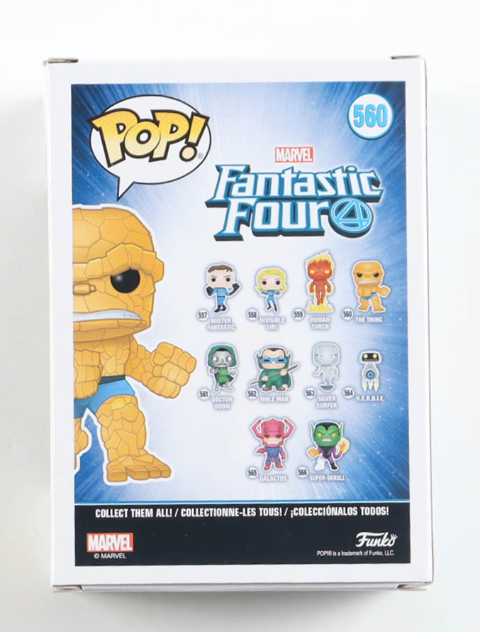 Michael Chiklis Signed "Fantastic Four" #560 The Thing Bobble-Head Funko Pop! Vinyl Figure (PSA) at PristineAuction.com Michael Chiklis Signed "Fantastic Four" #560 The Thing Bobble-Head Funko Pop! Vinyl Figure (PSA) at PristineAuction.com