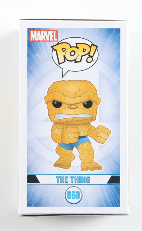 Michael Chiklis Signed "Fantastic Four" #560 The Thing Bobble-Head Funko Pop! Vinyl Figure (PSA) at PristineAuction.com Michael Chiklis Signed "Fantastic Four" #560 The Thing Bobble-Head Funko Pop! Vinyl Figure (PSA) at PristineAuction.com
