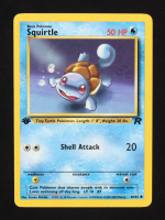 Squirtle 2000 Pokemon Team Rocket 1st Edition #68 at PristineAuction.com
