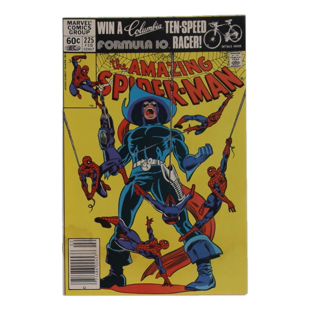 1982 "The Amazing Spider-Man" Issue #225 Marvel Comic Book at PristineAuction.com