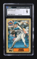 David Cone 1987 Topps Traded Tiffany #24T RC (CGC 9) at PristineAuction.com