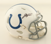 Jonathan Taylor Signed Colts Speed Mini Helmet (Beckett) at PristineAuction.com