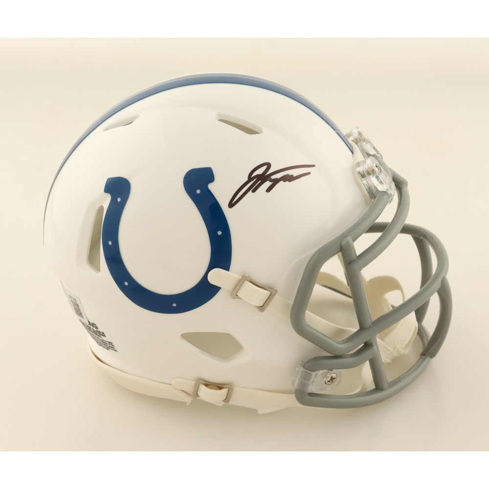 Jonathan Taylor Signed Colts Speed Mini Helmet (Beckett) at PristineAuction.com
