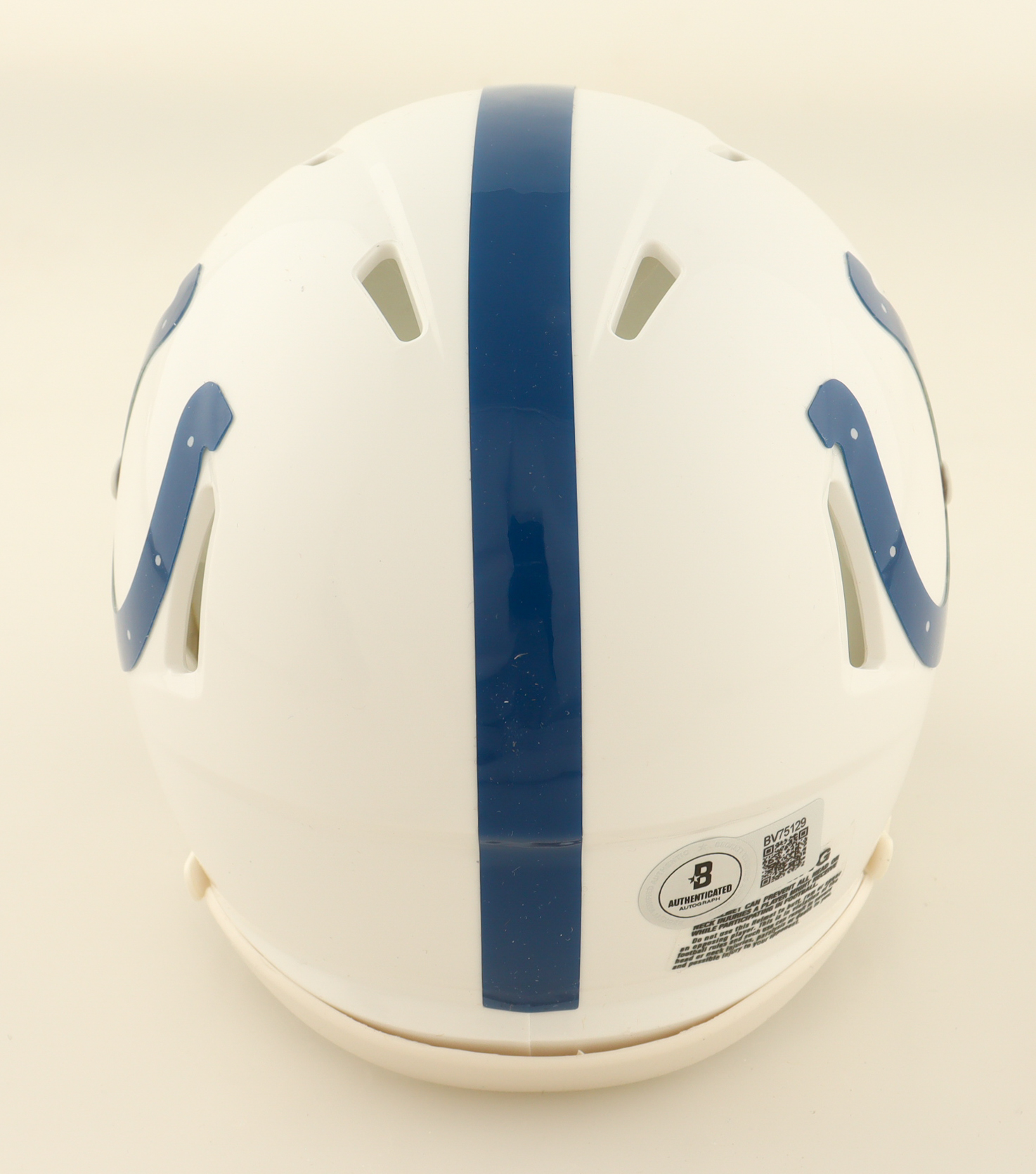 Jonathan Taylor Signed Colts Speed Mini Helmet (Beckett) at PristineAuction.com Jonathan Taylor Signed Colts Speed Mini Helmet (Beckett) at PristineAuction.com