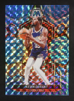 Kevin Durant 2023-24 Panini Mosaic Mosaic Reactive Blue #180 at PristineAuction.com