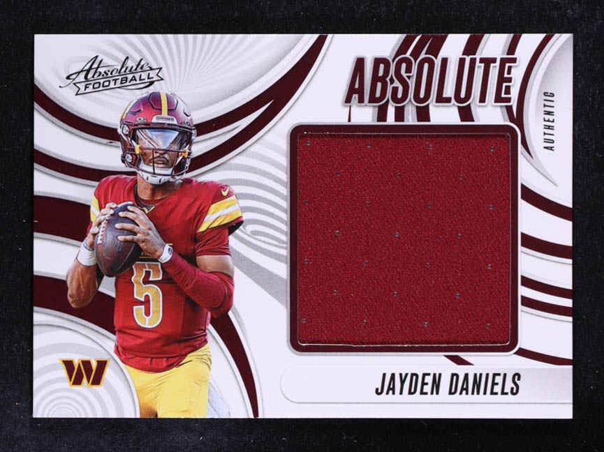 Jayden Daniels 2025 Absolute Jumbo Jerseys #22 at PristineAuction.com Jayden Daniels 2025 Absolute Jumbo Jerseys #22 at PristineAuction.com