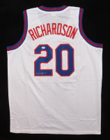 Micheal Ray Richardson Signed Jersey (JSA) at PristineAuction.com