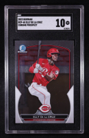 Elly De La Cruz 2023 Bowman Chrome Prospects #BCP65 (SGC 10) at PristineAuction.com
