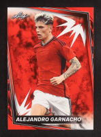 Alejandro Garnacho 2024 Leaf Blaster Red #1 at PristineAuction.com