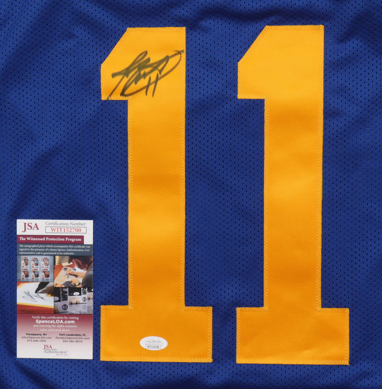 Jim Everett Signed Career Highlight Stat Jersey (JSA) at PristineAuction.com Jim Everett Signed Career Highlight Stat Jersey (JSA) at PristineAuction.com