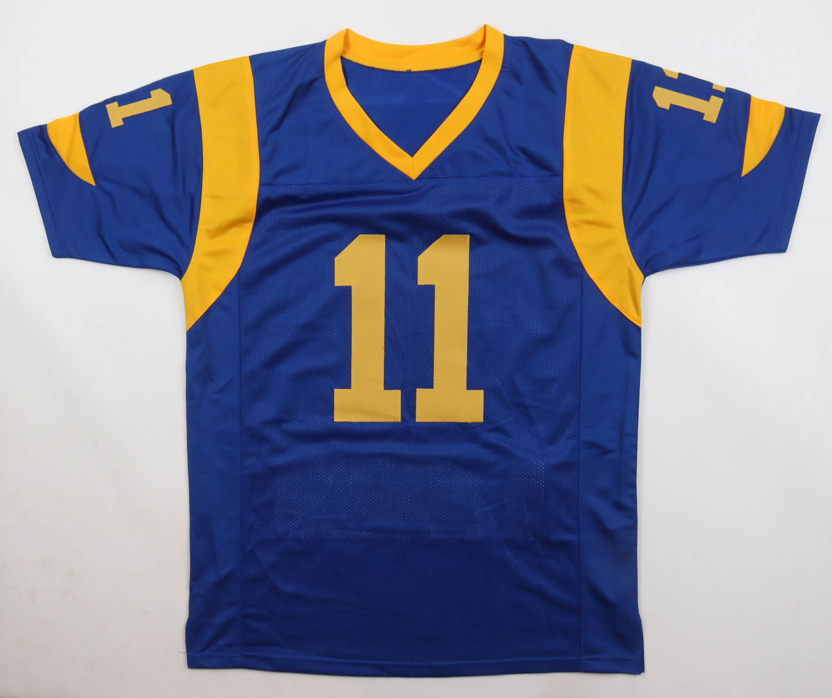 Jim Everett Signed Career Highlight Stat Jersey (JSA) at PristineAuction.com Jim Everett Signed Career Highlight Stat Jersey (JSA) at PristineAuction.com