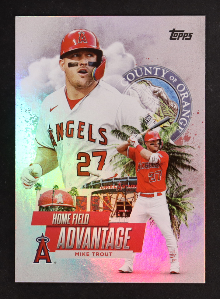 Mike Trout 2025 Topps Home Field Advantage #HA6 at PristineAuction.com Mike Trout 2025 Topps Home Field Advantage #HA6 at PristineAuction.com