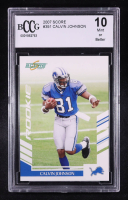 Calvin Johnson 2007 Score #351 RC (BCCG 10) at PristineAuction.com
